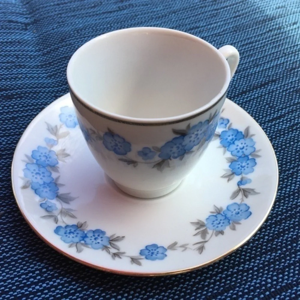 Vintage Cornelia Loucky Czechoslovakia Demitasse Tea Cup